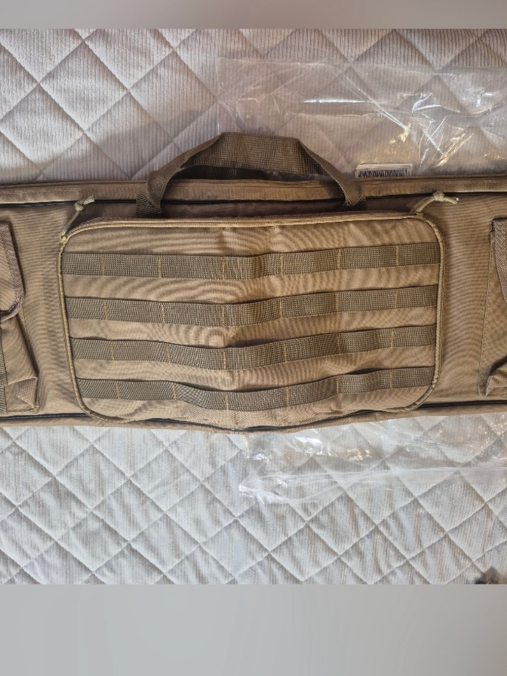Dual Rifle and/or Shotgun Carrying Bag, Backpack Molle Soft Case